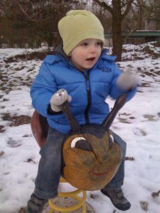 Xander gaat helemaal los Xander op wip